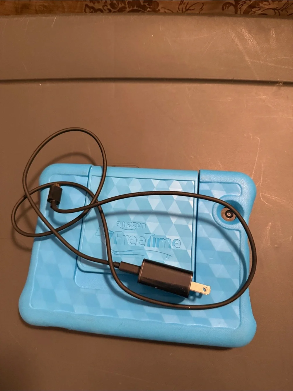 Amazon Tablet with Light Blue Kid-Proof Case